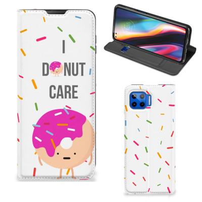 Motorola Moto G 5G Plus | Flip Style Cover | Donut Roze