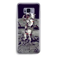 Spaceman: Samsung Galaxy S8 Transparant Hoesje - thumbnail