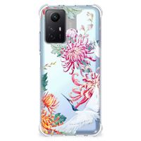 Xiaomi Redmi Note 12s Case Anti-shock Bird Flowers - thumbnail
