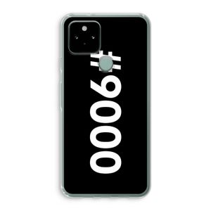 #9000: Google Pixel 5 Transparant Hoesje
