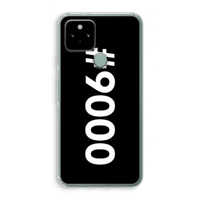 #9000: Google Pixel 5 Transparant Hoesje