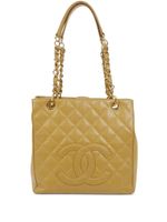 CHANEL Pre-Owned sac cabas Petite Shopping (2003) - Tons neutres - thumbnail