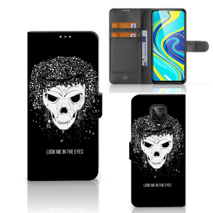 Telefoonhoesje met Naam Xiaomi Redmi Note 9 Pro | Note 9S Skull Hair