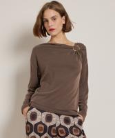 uni top met broche uni top met broche