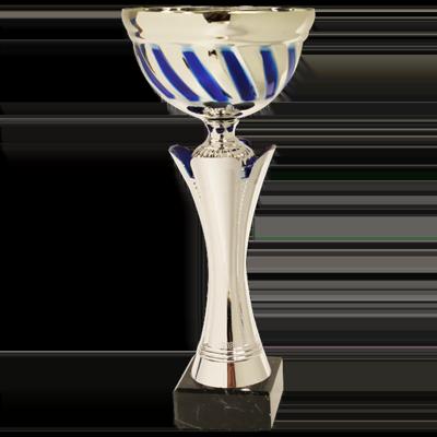 Sportprijzen Leiden Trofee Goud Blauw BIE.SERIE18