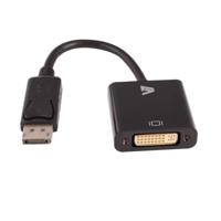 Adapter DisplayPort naar DVI V7 CBLDPDVI-1N Zwart