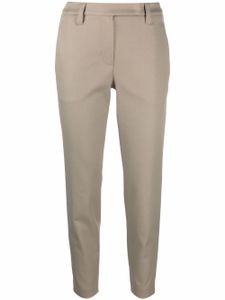 Brunello Cucinelli pantalon court à taille élastiquée - Vert