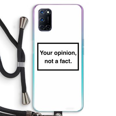 Your opinion: Oppo A72 Transparant Hoesje met koord