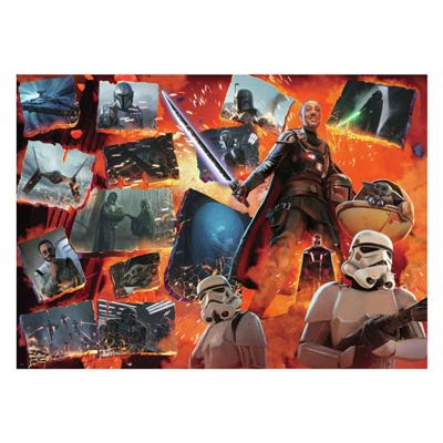 Ravensburger Legpuzzel star wars villainous moff gideon, 1000st.