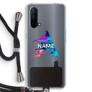 Abstract Spectrum: OnePlus Nord CE 5G Transparant Hoesje met koord