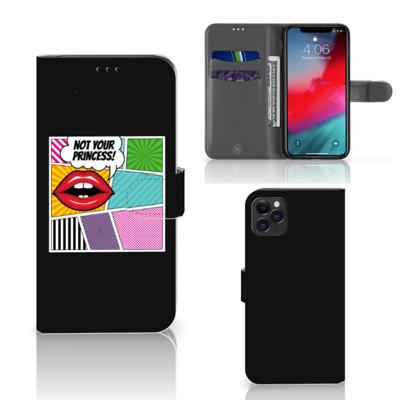 Apple iPhone 11 Pro Max | Wallet Case | met Pasjes | Popart Princess Apple iPhone 11 Pro Max | Wallet Case | met Pasjes | Popart Princess