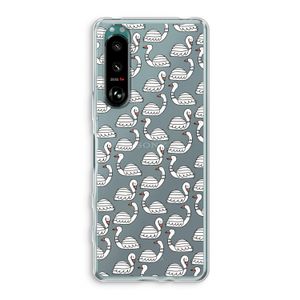 Zwanen: Sony Xperia 5 III Transparant Hoesje