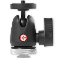 Caruba Centre Ball Head with Cold Shoe Mount Caruba Centre Ball Head with Cold Shoe Mount