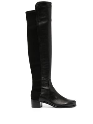 Stuart Weitzman bottines 45 mm en cuir - Noir