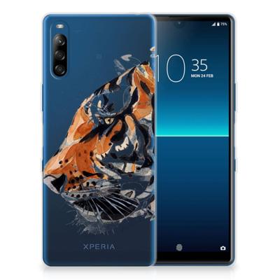 Smartphone hoesje Sony Xperia L4 Watercolor Tiger