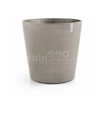 Ecopots Bloempot Amsterdam op Wielen Taupe Ø60cm