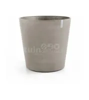 Ecopots Bloempot Amsterdam op Wielen Taupe Ø60cm