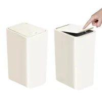 EcoPress 10L Badkamer Prullenbak