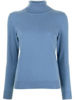 N.Peal pull à col roulé - Bleu
