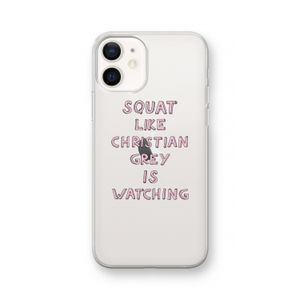 Christian Grey: iPhone 12 Transparant Hoesje