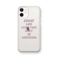 Christian Grey: iPhone 12 Transparant Hoesje