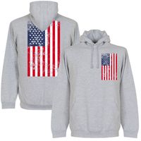 Verenigde Staten Graphic Hooded Sweater
