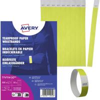 Avery-Zweckform TYVYW-50 Toegangsbandje (l x b) 256 mm x 19 mm kleefstrip 500 stuk(s) Avery-Zweckform TYVYW-50 Toegangsbandje (l x b) 256 mm x 19 mm kleefstrip 500 stuk(s)