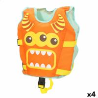 Reddingsvest AquaSport 34 x 37 x 7 cm Oranje (4 Stuks)