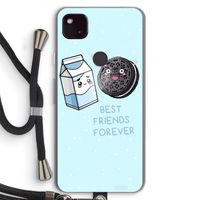 Best Friend Forever: Pixel 4a 5G Transparant Hoesje met koord