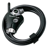 Masterlock Python Kabelslot 1,80m, O10mm, sluit 3-weg - 8428EURDPRO 8428EURDPRO - thumbnail