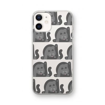 Cats: iPhone 12 mini Transparant Hoesje