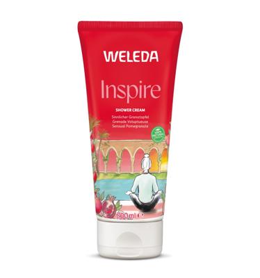 Granaatappel inspirerende douchecreme