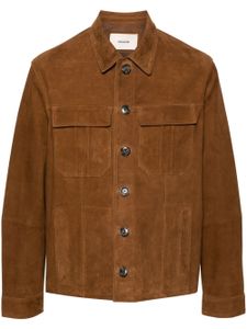 Zadig&Voltaire surchemise Kuba en daim - Marron