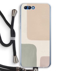 Geo #7: Honor 10 Transparant Hoesje met koord