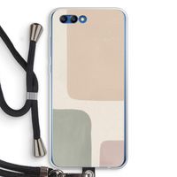 Geo #7: Honor 10 Transparant Hoesje met koord