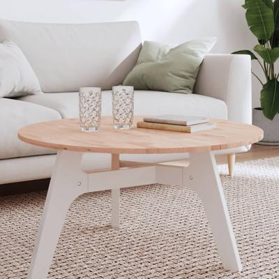 Tafelblad rond Ø80x1,5 cm massief beukenhout