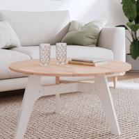 Tafelblad rond Ø80x1,5 cm massief beukenhout