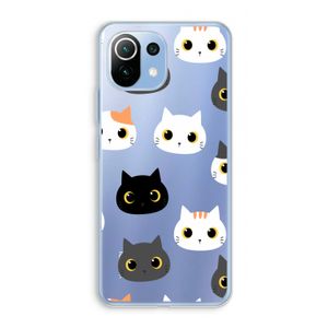 Katten: Xiaomi Mi 11 Lite Transparant Hoesje