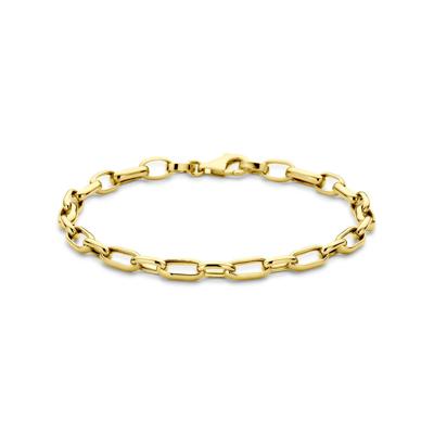 14k Geelgouden Ankerarmband 4,8 mm - 19 cm met Karabijnsluiting