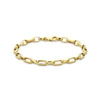 14k Geelgouden Ankerarmband 4,8 mm - 19 cm met Karabijnsluiting