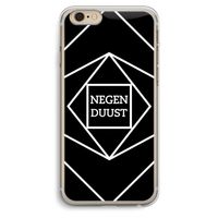 Negenduust geometrisch: iPhone 6 Plus / 6S Plus Transparant Hoesje