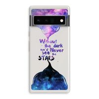 Stars quote: Google Pixel 6 Pro Transparant Hoesje