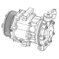 Delphi Diesel Airco compressor CS20351 - thumbnail