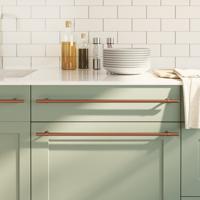 VidaXL Handvatten 10 st 480 mm roestvrij staal bronskleurig