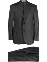 Corneliani costume S130's à veste à simple boutonnage - Gris - thumbnail