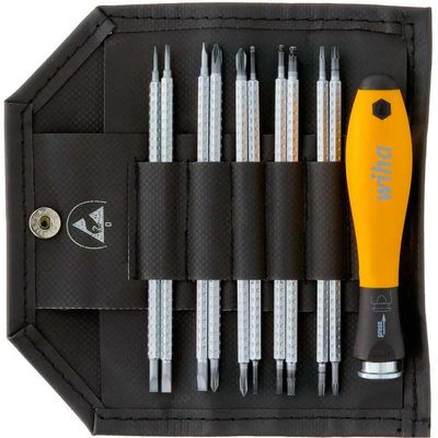Wiha Schroevendraaier met wisselschachtenset SYSTEM 4 ESD