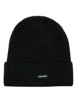 Calvin Klein bonnet Daddy à patch logo - Noir