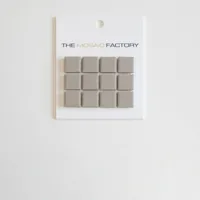 The Mosaic Factory London Mozaiek Tegel Vierkant - Grijs Porselein Ongeglazuurd, R11 300x300 mm