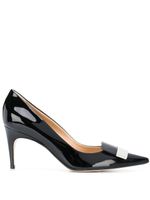 Sergio Rossi pointed bow pumps - Noir