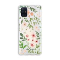 Botanical sweet flower heaven: Galaxy A51 4G Transparant Hoesje Botanical sweet flower heaven: Galaxy A51 4G Transparant Hoesje